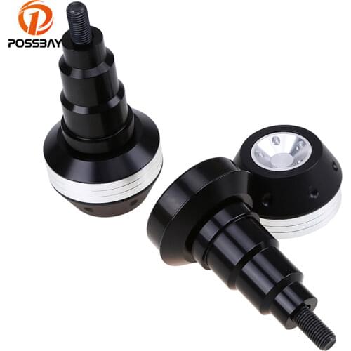 POSSBAY 10mm Vintage Motorcycle Frame Sliders Motorbike Anti-Crash Caps Scooter Protector Fit For 2008-2009 Suzuki Hayabusa 1300