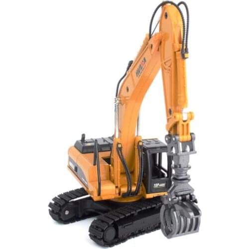 1/50 Scale Die-cast Alloy Lumberjack Metal Timber Grab Grasping Wood Loading Truck Car Model Toy Engineering Truck F Collection