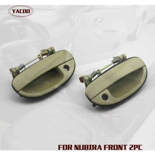 1 PAIR FRONT EXTERIOR DOOR HANDLE FOR DAEWOO NUBIRA OEM:96308043 96308042