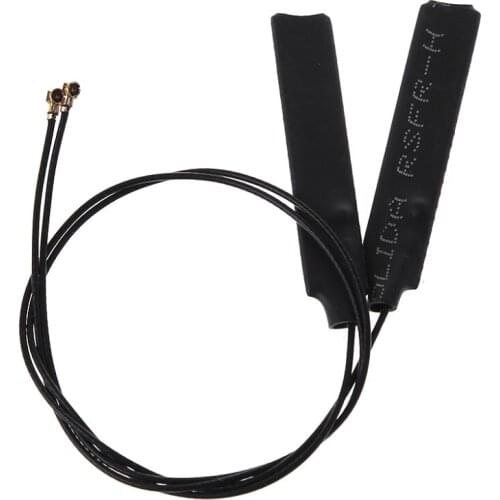 1 Pair Universal Laptop IPEX MHF4 M.2 Internal Wireless WiFi Card Antenna for NGFF Intel 8260 8265 9260 9560 Adapter Aerial
