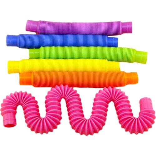 1Pcs Pop Tubes Sensory Toys Stretch Pull Fidget Toy Anxiety Relief Tool ADHD Toys for Kids and Autism Toys for Kids Adults