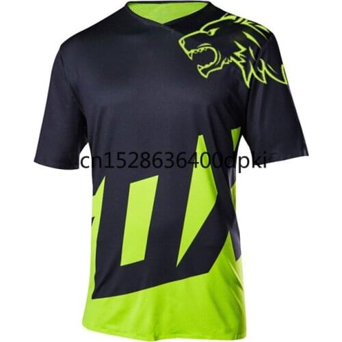 2020 bike jerseys motocross racing Jersey Quick Dry Motorcycle MTB Mountain bike downhill DH Short sleeve Jersey K