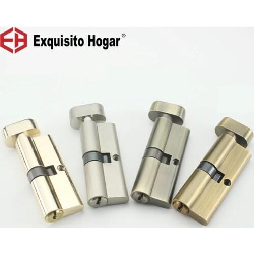 Wooden Door Fitting Door Locks 70 35-35mm Security Cylinder Interior Room Handle 3 pcs Brass Key Bedroom Locking