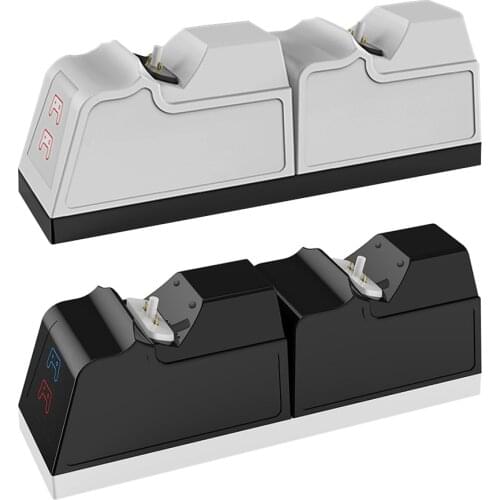 Wireless Controller Charger for Sony Playstaion 5 PS5 Accessories USB Type-C Dual Multi-touch Charging Dock Cradle Gamepad