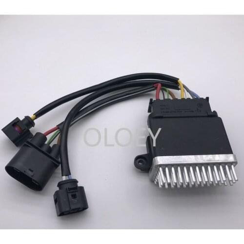 Radiator fan control unit Engine Cooling Fan Control Unit Module 8K0 959 501 G 8K0959501G for Audi 09-16 A4 A5 A6 A7 Q3 Q5 RSQ3