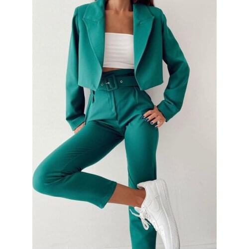 Женские пиджаки и костюмы Cervo Bianco China At AliExpress