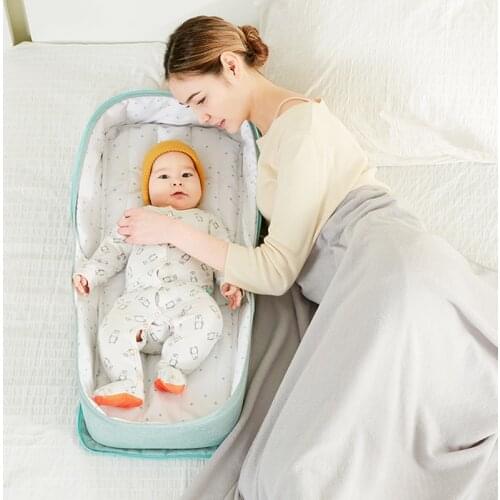 Breathable Portable Sleeping Baby Bed Crib For Baby Multi-Function Travel Mosquito Nest For Newborns Portable Cribs For Baby Bed