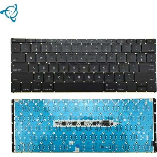 Shenyan 2015 Year New A1534 us keyboard Backlight Backlit for Macbook 12" A1534 Keyboard us English usa version