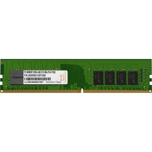 Longline 4GB DDR4 2133MHz Desktop PC Memory CL15 PC4-17000 LNGDDR42133DT/4GB
