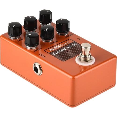 MOSKYaudio Classic Ac-30 Guitar Effect Pedal Speaker Simulation Level Drive Voice Effects For Electric Guitar Accessories