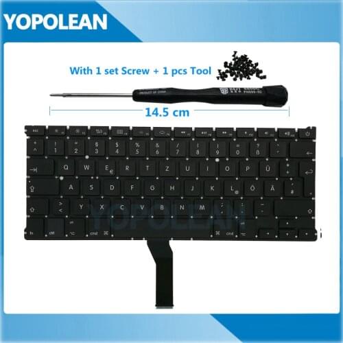 New Germany German Keyboard For Macbook Air 13" A1369 A1466 2011 2012 2013 2014 2015 2017