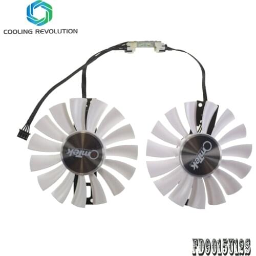 2pcs/lot GTX1070 GTX1070Ti GTX1080 fan For KFA2 GALAXY GeForce GTX 1070 1070Ti 1080 EXOC SNPR Graphics Card cooling replace Fan