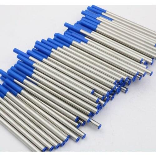 WHOLESALE 100pcs blue Rollerball Pen Refill top quality