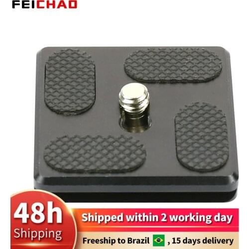 Aluminum Alloy Quick Release Plate PU40 w/ B0 J0 for Camera Gimbal Tripod Ball Head Clamp Thickness 10mm Spare Parts