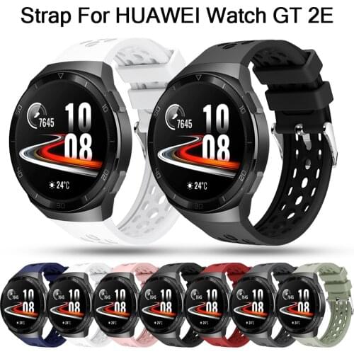 New Official Style Silicone Band Strap For HUAWEI WATCH GT 2e Smart Watch Wristband Replacement Bracelet For gt2e Watchband