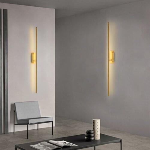 Modern LED Wall Lamp for Hall Kitchen Living Room Bedroom Home Decorative Wall Lights Indoor Lighting copper Fixtures Luminaria