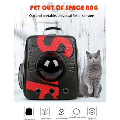 Cat bag pet out cat bag space bag breathable portable cabin shoulder cat bag dog backpack