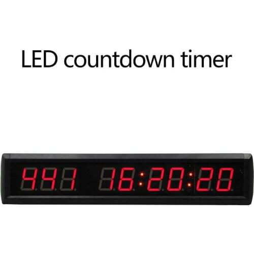 LED Football World Cup Countdown Sports Timer Game Running Countdown Wall Clock Wedding Countdown