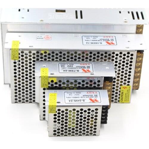 LED Switching Power Supply Light Transformer AC 110V 220V To DC 5V 12V 24V 48V Power Supply Source Adapter For Led Strip CCTV