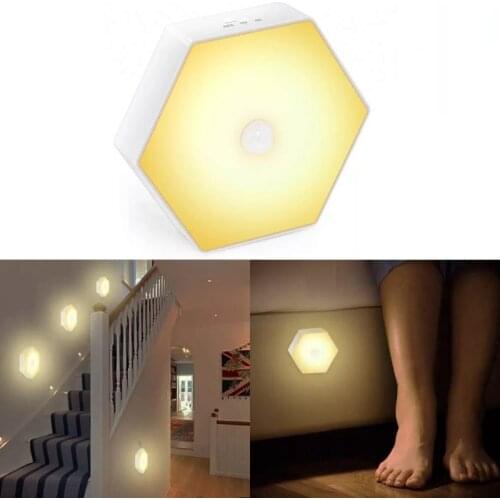 Smart Home Led Human Body Induction Night Light, Living Room Bedroom Corridor Cabinet Induction Light Night Lighting