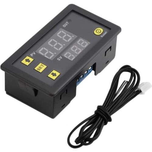 W3230 Professional LCD Display 12V Digital Thermostat Temperature Alarm Controller Sensor Temperature Meter Regulator