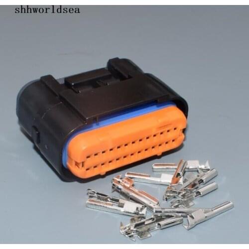 Worldgolden 1.0mm auto 26pin female plug electrical 26 way connector MX23A26XF1 MX23A26SF1