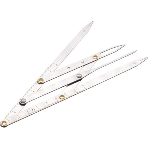 1Pcs Eyebrow Ruler Permanent Makeup Eyebrow Ruler Golden Ratio Divider Caliper Microblading Stencil Shaping Tool Tattoos Accesso