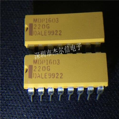 100% New&original MDP1603-220G MDP1603 DALE DIP-16 In Stock