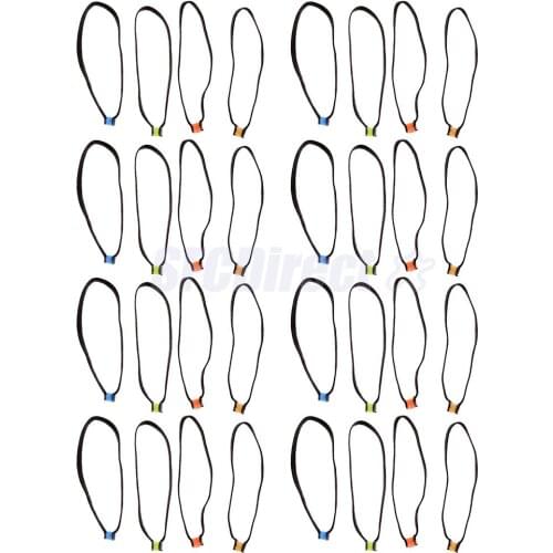 32pcs Fly Fishing Tippet Spool Tenders with Elasticity Tippet Rings Threader