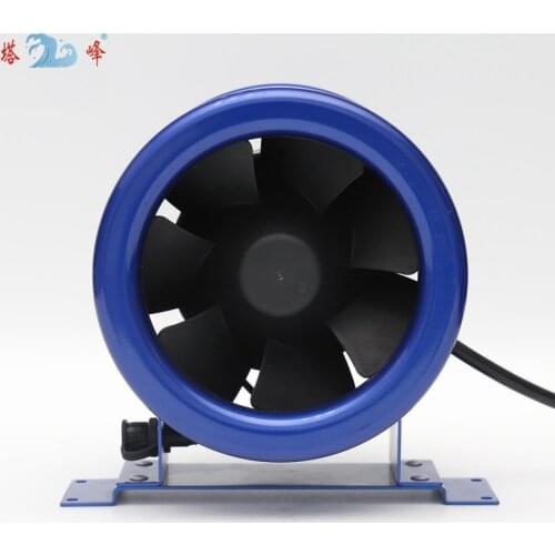 250mm diameter stepless rpm control duct fan 10 inch quiet exhaust ventilation inline fan 150W