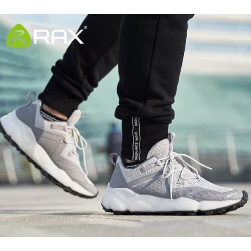 RAX Mens Running Shoes Outdoor Sports Sneakers Mesh Unisex Running Sneakers Breathable Jogging Shoes Light Athletic Trainers Men