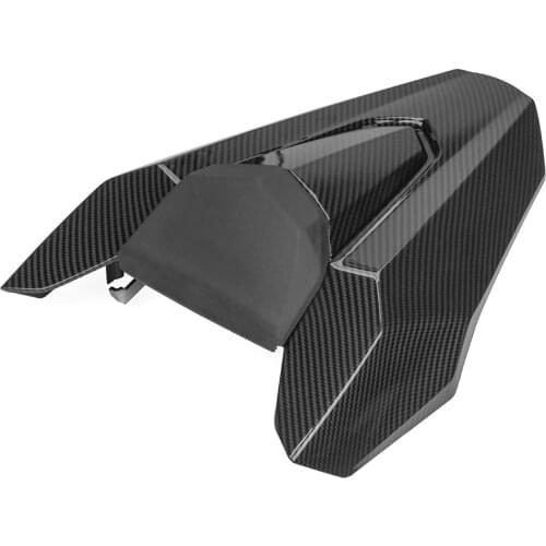 Motorcycle Rear Seat Cover Tail Fairing Cowl Carbon Color For Honda CB650R CBR650R 2019-2020