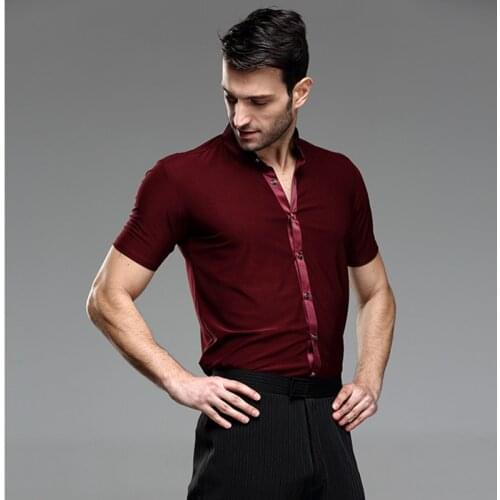 Mens dancing shirts mens latin shirt mens ballroom shirts mens latin dance costumes dance top mens ballroom clothes dancewear