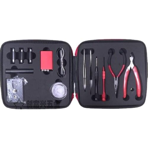 Smoking set DIY tool kit set combination high temperature and corrosion resistant ceramic tweezers wire winder