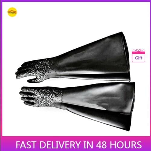 Thick Sand Blasting Gloves For Sandblaster Length 68CM