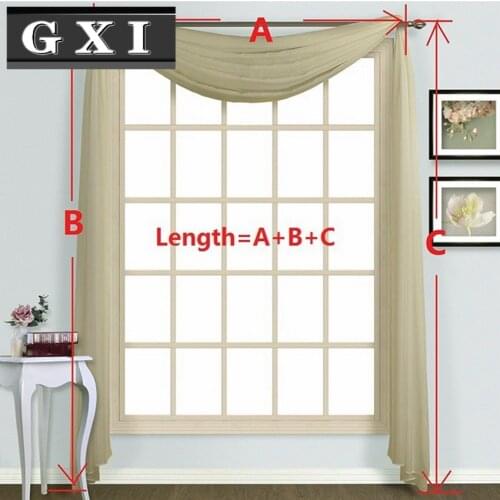 Wedding Arch Drapping Fabric 25" Wide 6.5 Yards Solid Color Tulle Curtain Drapery Ceremony Reception Swag