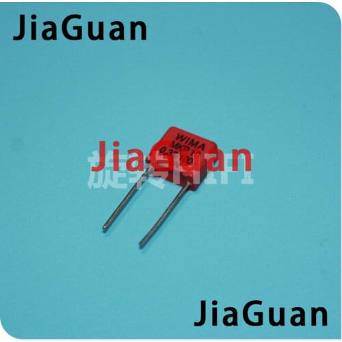10PCS RED WIMA MKP10 0.33UF 100V p7.5mm original new MKP-10 334/100V audio 330nf film 334 PCM7.5 hot sale 0.33uf/100v