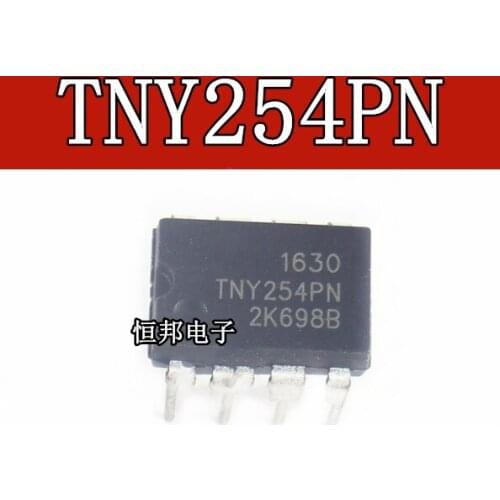 10PCS TNY254PN DIP8 TNY254P DIP TNY254 254PN DIP-8 IC