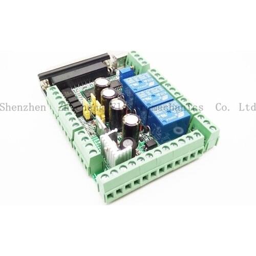 4 Axis CNC MACH3 Breakout Board Adapter Interface for Stepper Motor Driver