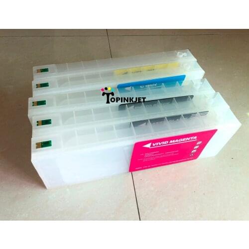 700ml Refillable ink cartridge for Epson 9700 with auto reset chips ink cartridge