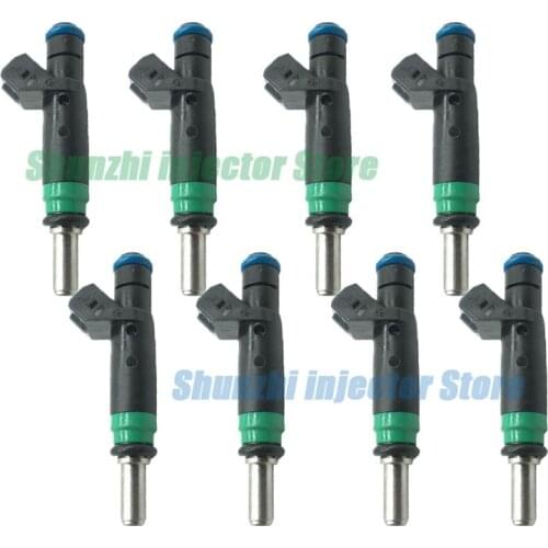 8pcs Fuel Injector Nozzle For BMW 7 E65 4.4 Petrol 245Kw Fuel Rail With Injectors 7514611 7514610 7525721