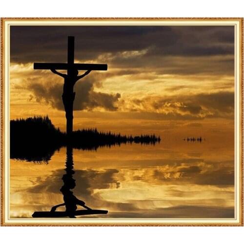 MEIAN Diamond Painting Embroidery Cross-Stitch Religion Jesus Mosaic Full Round/Square Drill Rhinestones Home Decor