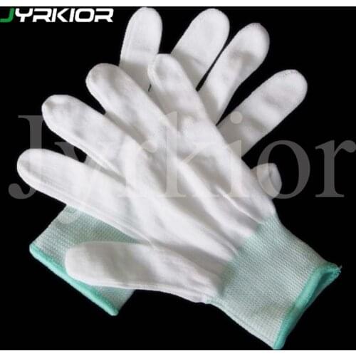 Jyrkior Antistatic Gloves Anti Static ESD Electronic Working Gloves Nylon PU Coated Palm Coated Finger For Phone Repair Tool