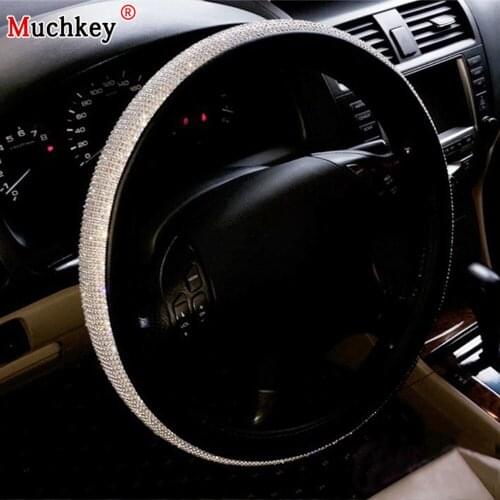 MUCHKEY Brand Steering Wheel Cover For Nissa For Land For Kia For Ford For Volkswagen For Toyota For Honda For BMW For Chevrolet