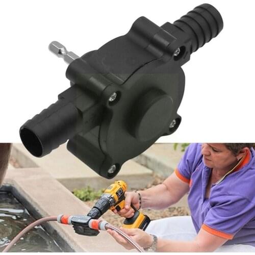 Electric Drill Pump Oil Fluid For Household Water Powerful Liquid Priming W0I5 U7I0 Fluid Transfer Pump Miniature Hand Self D6N3