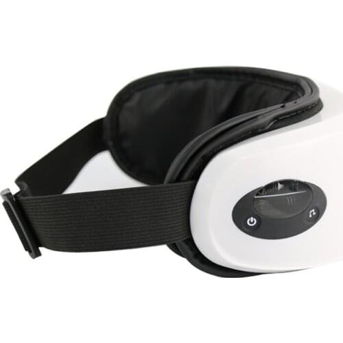 Eye Massager Machine - Electric Relax Therapy with Wireless Digital Heat Music Relief Rechargeable Vision Care Device