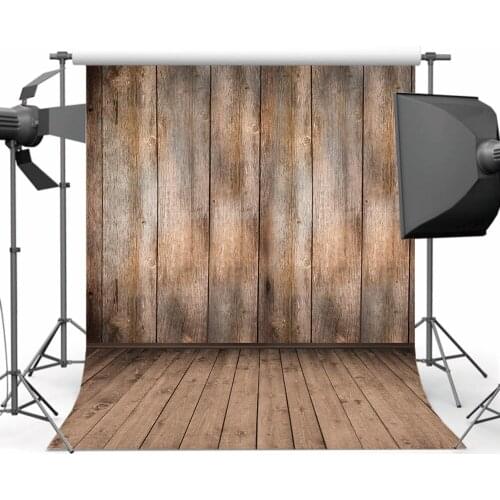 Mehofoto Newborn Backdrop Photography Vintage Wood Floor Background for Children Photographers Photo Shoot CM-5348