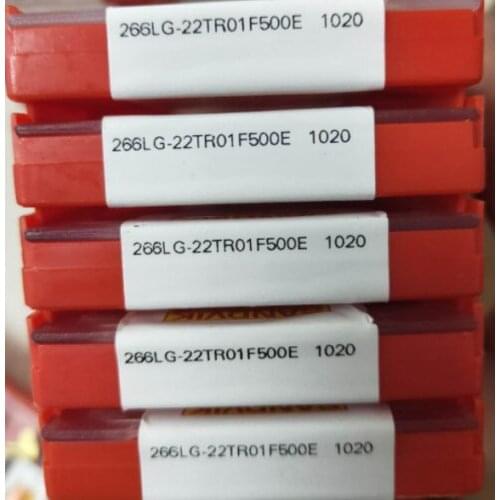 10PCS CARBIDE INSERT 266LG-22TR01F500E 1020