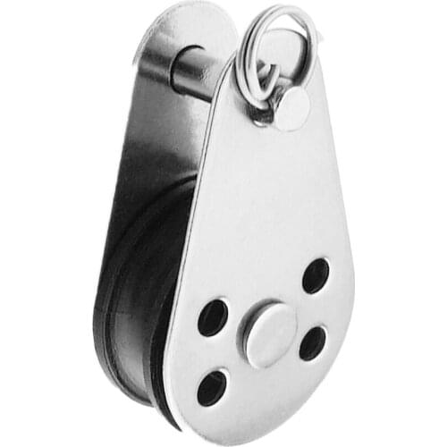 316 Stainless Steel Pulley Suit 2mm to 8mm Rope Blocks Rope Runner Kayak Boat Accessories Marine Canoe Anchor Trolley Kit Hot