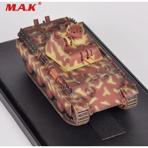 1:72 scale WWII Armor diecast tank model toys Flakpanzer 341 mit flakvierling Nuremberg 1945 soldier weapons camo color model